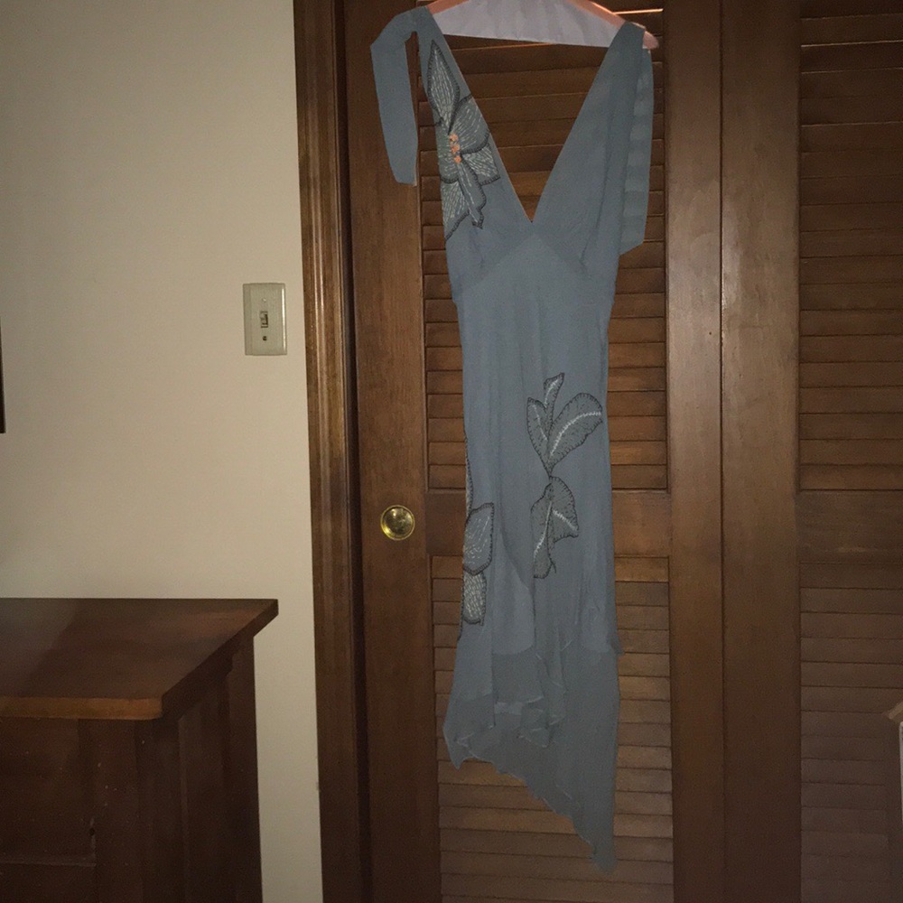 🌺BCBG MAXAZRIA🌺silk halter dress SIZE6 - Picture 8 of 8